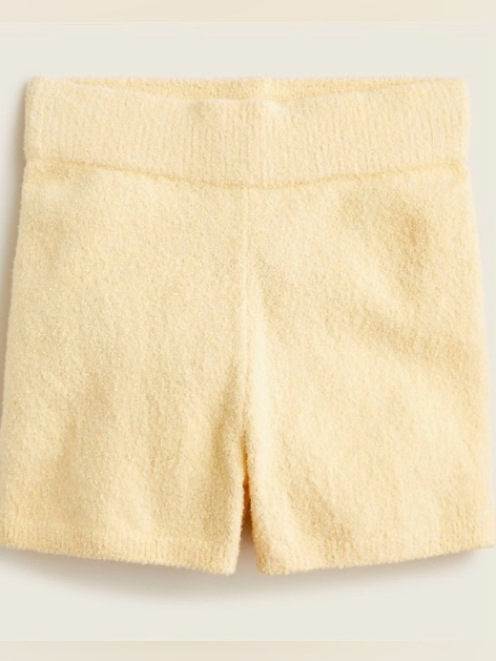 J.Crew Butter Yellow Boucle Shorts